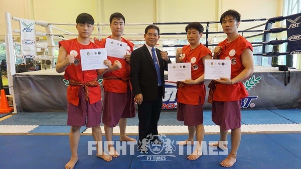 [사진출처] 태국체육부 한국 지도자 4명 라이센스 취득